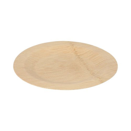 PAPSTAR 10 Teller, Bambus "pure" rund