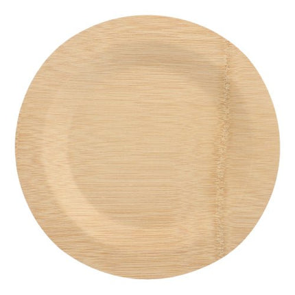 PAPSTAR 10 Teller, Bambus "pure" rund