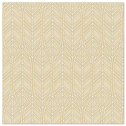 PAPSTAR 50 Servietten "ROYAL Collection" 1/4-Falz 40 x 40 cm sand