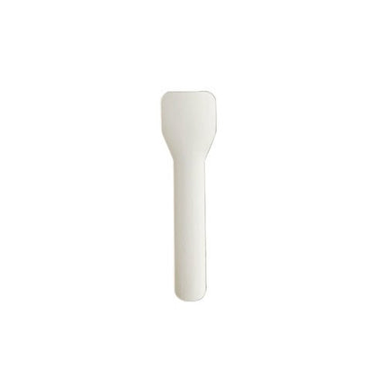 PAPSTAR Eislöffel Papier "pure" 9,5 cm, weiß, umweltfreundlich | Faltschachtel (100 Stück)