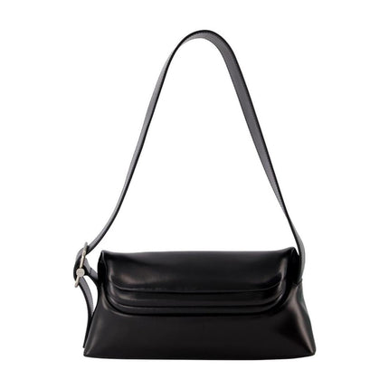 Hobo Folder Brot Tasche - Osoi - Leder - Schwarz