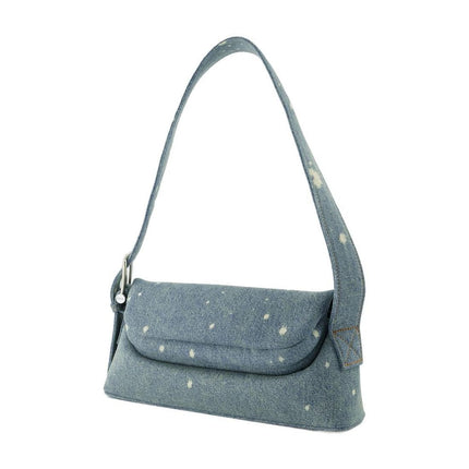 Folder Brot Schultertasche - Osoi - Baumwolle - Blau