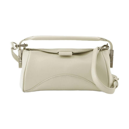 Cassette Handtasche - Osoi - Leder - Beige