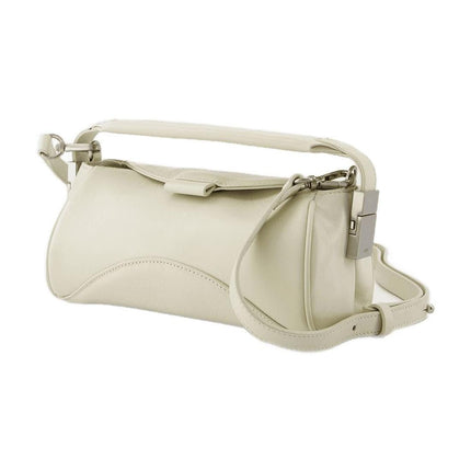 Cassette Handtasche - Osoi - Leder - Beige