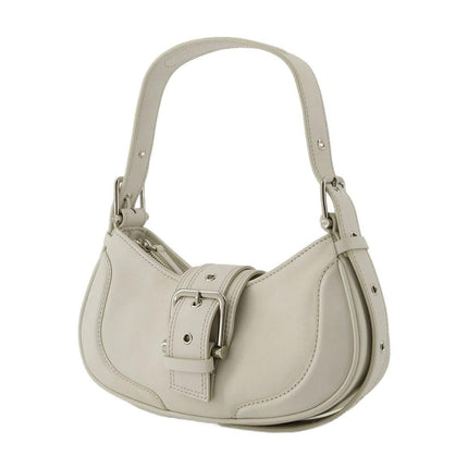 Hobo Brocle Schultertasche - Osoi - Leder - Creme