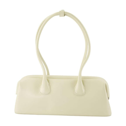 Boat Wide Schultertasche - Osoi - Leder - Weiß