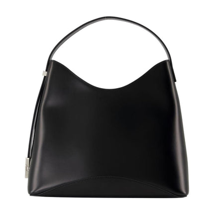 Egg Shoulder Bag - Osoi - Leder - Schwarz