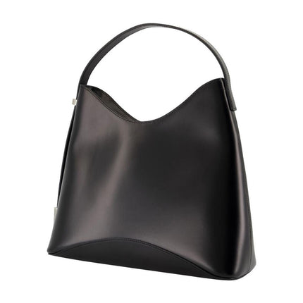 Egg Shoulder Bag - Osoi - Leder - Schwarz