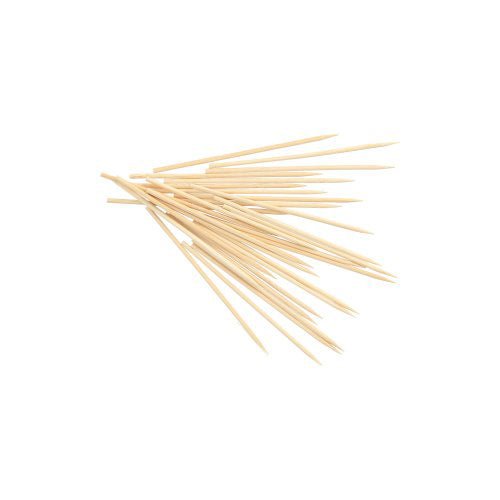PAPSTAR Fingerfood-Spieße aus Bambus "pure", 10 cm, Ø 2,5 mm | Schrumpffolie (1000 Stück)