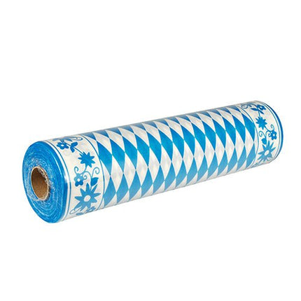 PAPSTAR Tischläufer Airlaid "Bayrisch Blau", stoffähnlich, 24 m x 40 cm | Karton (1 Rolle)