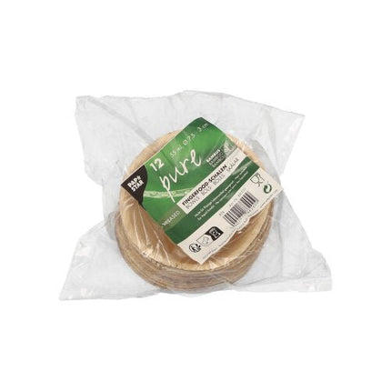 PAPSTAR 12 Fingerfood - Schalen, Bambus "pure"