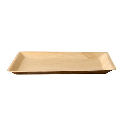 PAPSTAR 25 Tabletts, Palmblatt "pure" eckig
