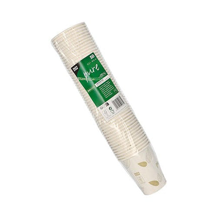 PAPSTAR 50 Trinkbecher, Pappe "pure" "ZERO"