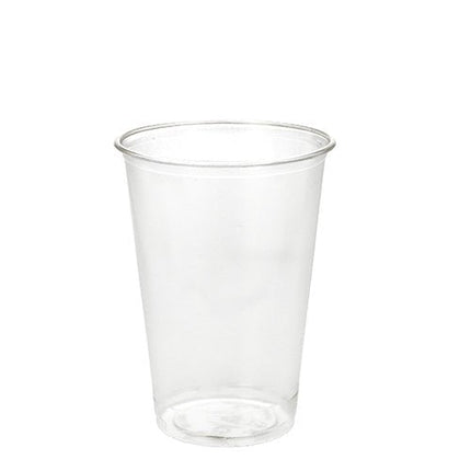 PAPSTAR Kaltgetränkebecher PLA "pure", glasklar, einzeln verpackt | Packung (50 Stück)