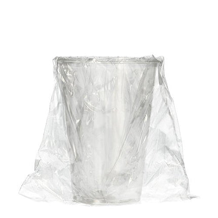 PAPSTAR Kaltgetränkebecher PLA "pure", glasklar, einzeln verpackt | Packung (50 Stück)