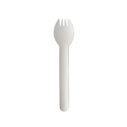 PAPSTAR Göffel "pure" 16 cm, weiß, umweltfreundlich und stabil | Faltschachtel (100 Stück)