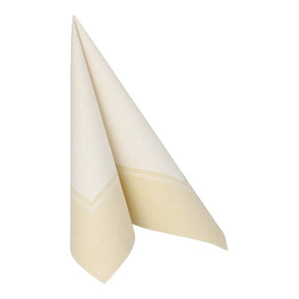 PAPSTAR 50 Servietten "ROYAL Collection" 1/4-Falz 40 x 40 cm champagner