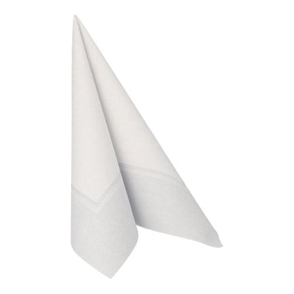 PAPSTAR 50 Servietten "ROYAL Collection" 1/4-Falz 40 x 40 cm weiss