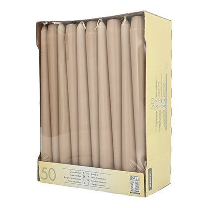 Starpak 50 Leuchterkerzen Ø 2,2 cm · 25 cm