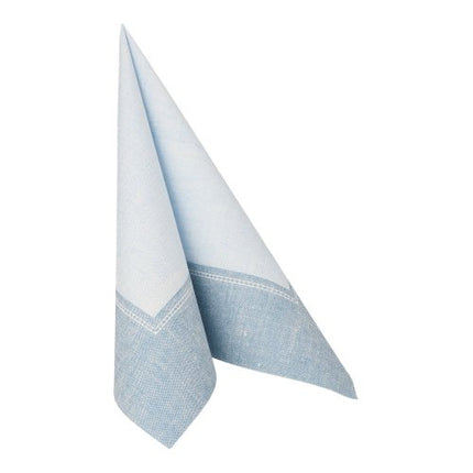 PAPSTAR 50 Servietten "ROYAL Collection" 1/4-Falz 40 x 40 cm blau