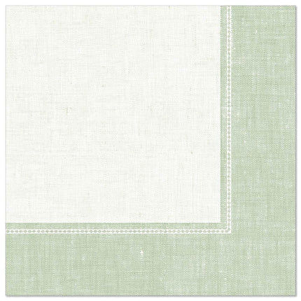 PAPSTAR 50 Servietten "ROYAL Collection" 1/4-Falz 40 x 40 cm grün