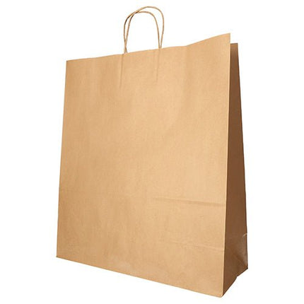 PAPSTAR 25 Tragetaschen, Papier mit gedrehtem Tragegriff