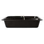 Schwarz / 3-geteilt 1095 ml