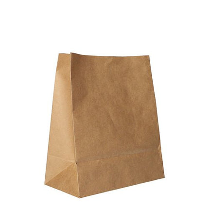 PAPSTAR 250 Blockbodenbeutel, Kraftpapier braun