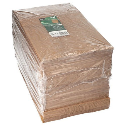 PAPSTAR 250 Blockbodenbeutel, Kraftpapier braun