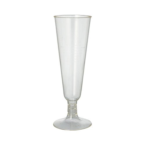 PAPSTAR Sektgläser "pure" glasklar, 16,5 cm, eleganter Fuß | Faltschachtel (24 Stück)