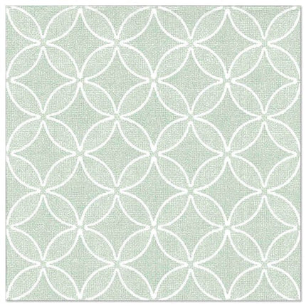 PAPSTAR 50 Servietten "ROYAL Collection" 1/4-Falz 40 x 40 cm grün