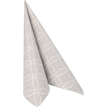 PAPSTAR 50 Servietten "ROYAL Collection" 1/4-Falz 40 x 40 cm grau