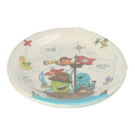 PAPSTAR 10 Teller, Pappe rund Ø 23 cm