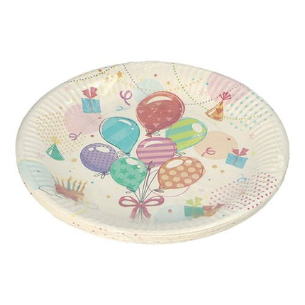 PAPSTAR 10 Teller, Pappe rund Ø 23 cm