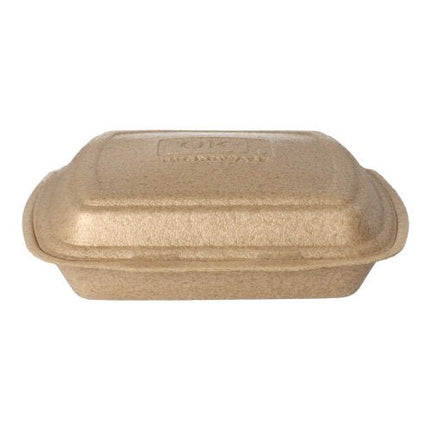 Starpak 50 Menüboxen mit Klappdeckel, XPP 7 cm x 20,5 cm x 24 cm beige