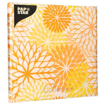 PAPSTAR 20 Servietten, 40 cm x 40 cm 3-lagig 1/4-Falz