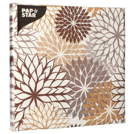 PAPSTAR 20 Servietten, 40 cm x 40 cm 3-lagig 1/4-Falz
