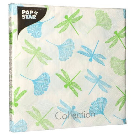 PAPSTAR 20 Servietten, 40 cm x 40 cm 3-lagig 1/4-Falz