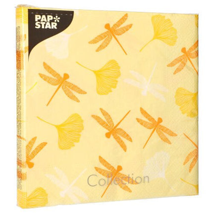 PAPSTAR 20 Servietten, 40 cm x 40 cm 3-lagig 1/4-Falz