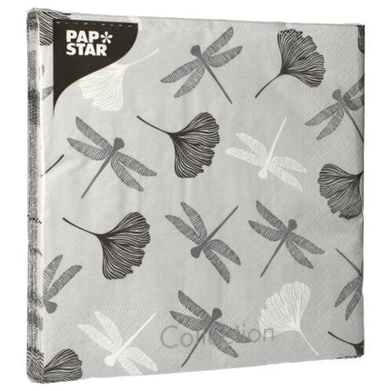 PAPSTAR 20 Servietten, 40 cm x 40 cm 3-lagig 1/4-Falz