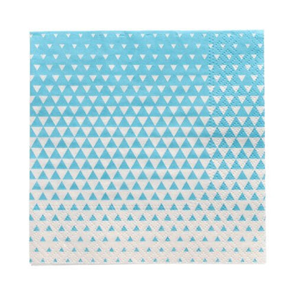 PAPSTAR 20 Servietten, 25 cm x 25 cm 3-lagig 1/4-Falz