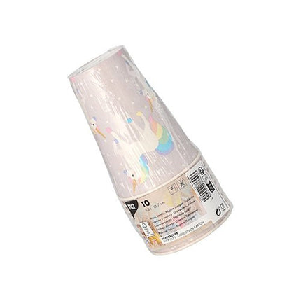 PAPSTAR 10 Trinkbecher, Pappe 0,2 L Ø 7 cm · 9,7 cm