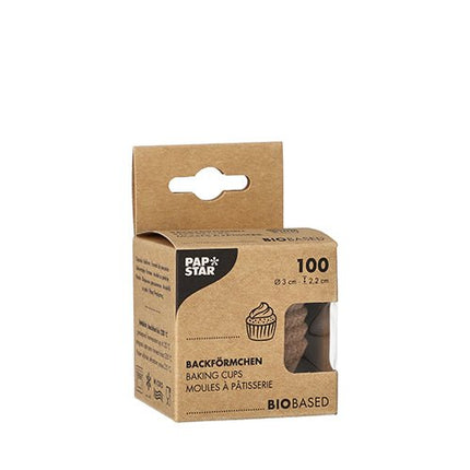 PAPSTAR 100 Backförmchen rund