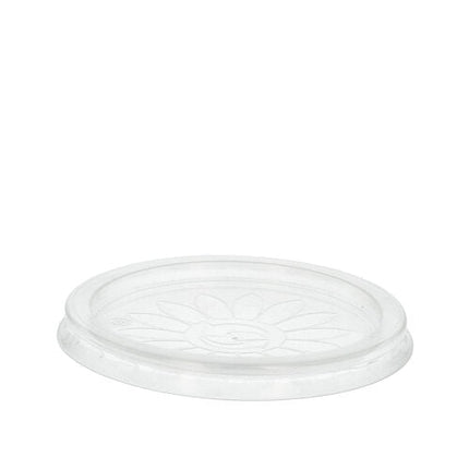 Starpak 25 Deckel, PP "To Go" Ø 11,5 cm transparent | Folie (25 Stück)