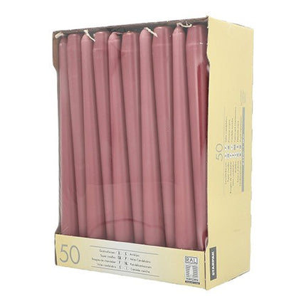 Starpak 50 Leuchterkerzen Ø 2,2 cm · 25 cm