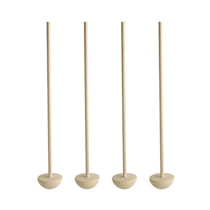 PAPSTAR 50 Cocktail-Stampfer, Holz "pure" 17 cm natur