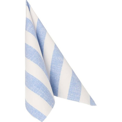 PAPSTAR 50 Servietten "ROYAL Collection" 1/4-Falz 40 x 40 cm blau