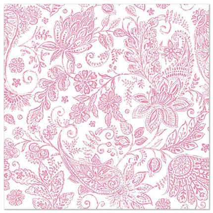 PAPSTAR 50 Servietten "ROYAL Collection" 1/4-Falz 40 x 40 cm fuchsia
