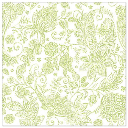 PAPSTAR 50 Servietten "ROYAL Collection" 1/4-Falz 40 x 40 cm grün