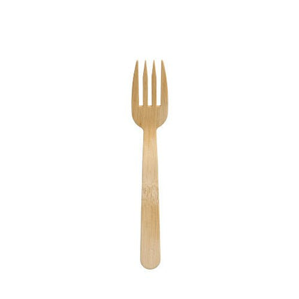 PAPSTAR 50 Fingerfood - Gabeln, Bambus "pure"
